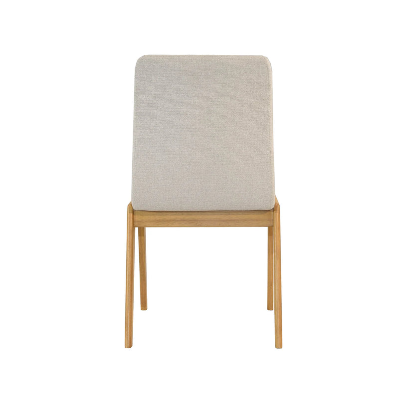 Arizona Polyester Upholstered Armless Dining Chair