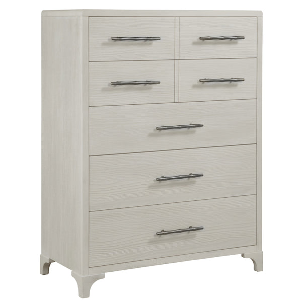 Abaco Seven Drawers White Chest
