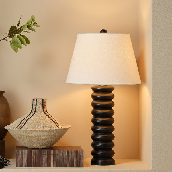 Abacus Table Lamp - Black-Table Lamps-Jamie Young-LOOMLAN