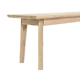 Acacia Solid Wood Rustic Dining Bench Gia Bench-Dining Benches-LH Imports-LOOMLAN