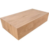 Acre Natural Solid Rectangular Coffee Table