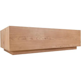 Acre Natural Solid Rectangular Coffee Table