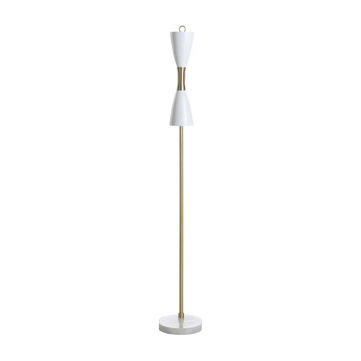 Ada Mid-Century Styled Gold Floor Lamp-Floor Lamps-Wildwood-LOOMLAN