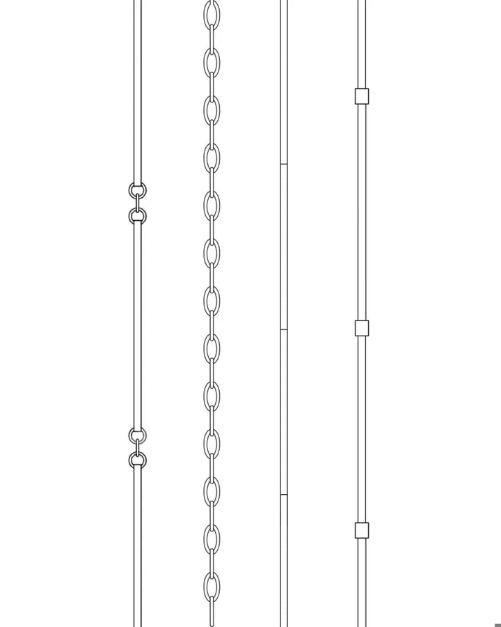 Add on : 3' Washed Driftwood Chain - LOOMLAN - LOOMLAN - 