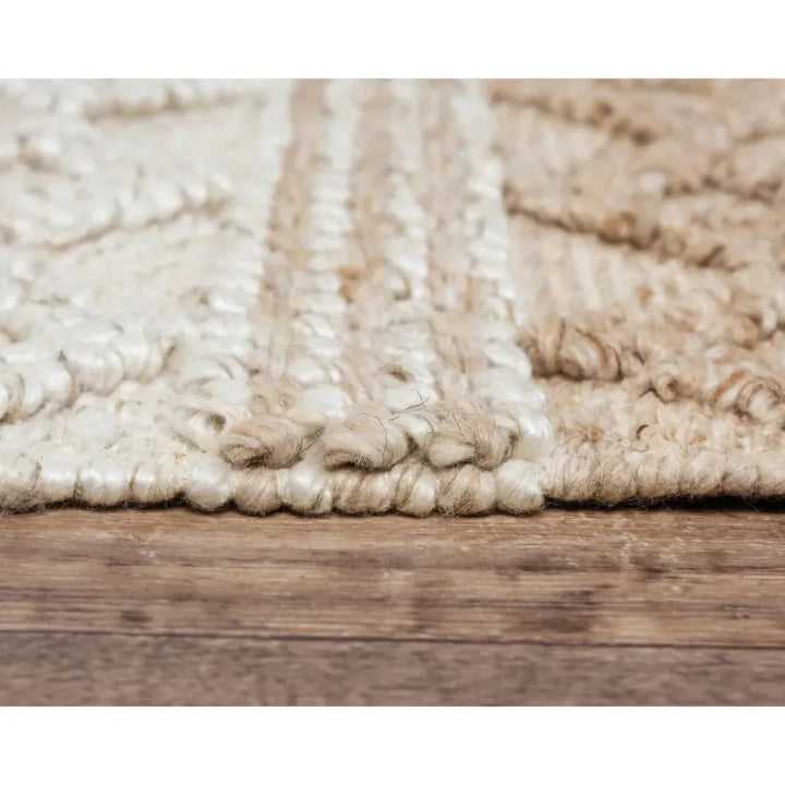 Addy Stripe Tan Area Rugs For Living Room - LOOMLAN - LOOMLAN - Area Rugs