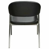 Adele Leather Modern Dining Chair 2PC