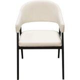 Adele Leather Modern Dining Chair 2PC