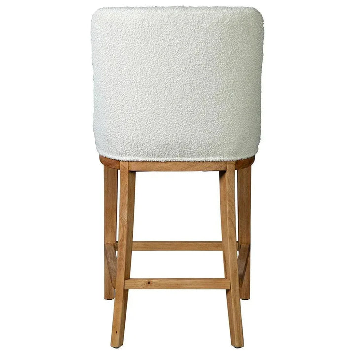 Adell Linen Counter Stool - LOOMLAN - Furniture Classics - Counter Stools