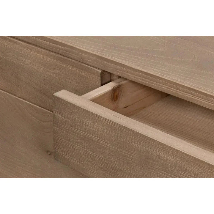 Adler Natural Rectangular Console Table - LOOMLAN - Sarreid - Console Tables