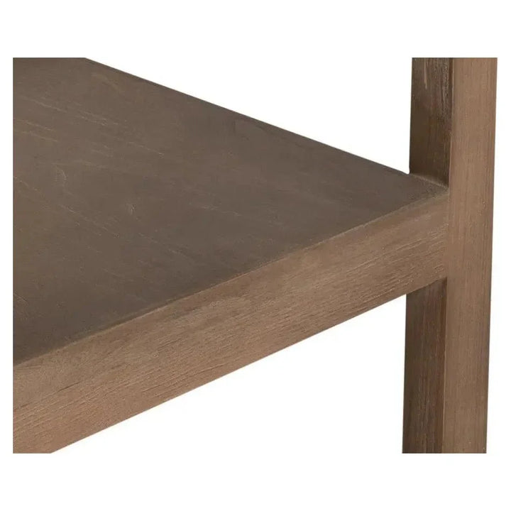 Adler Natural Rectangular Console Table - LOOMLAN - Sarreid - Console Tables