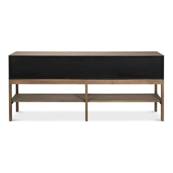 Adler Natural Rectangular Console Table - LOOMLAN - Sarreid - Console Tables