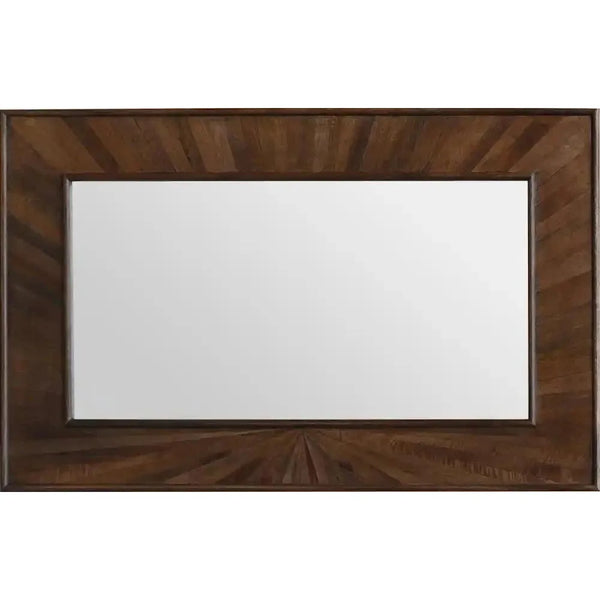 Adlington Hand Wood d Wall Mirror-Wall Mirrors-LOOMLAN-LOOMLAN