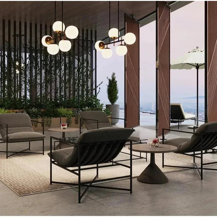 Adonis End Table Concrete Suitable For Outdoors - LOOMLAN - SUNPAN - Outdoor Side Tables