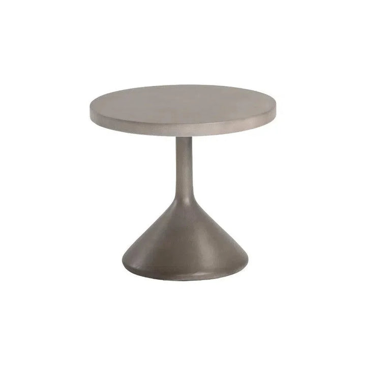 Adonis End Table Concrete Suitable For Outdoors - LOOMLAN - SUNPAN - Outdoor Side Tables