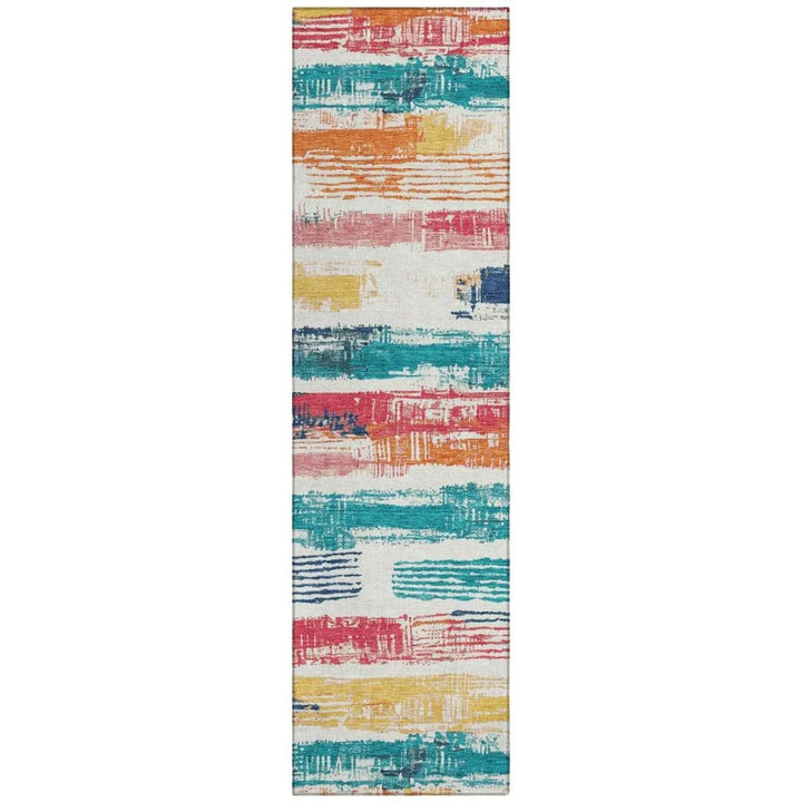 Aelaris Ivory Washable Indoor - Outdoor Rug - LOOMLAN - LOOMLAN Rugs - Outdoor Rugs