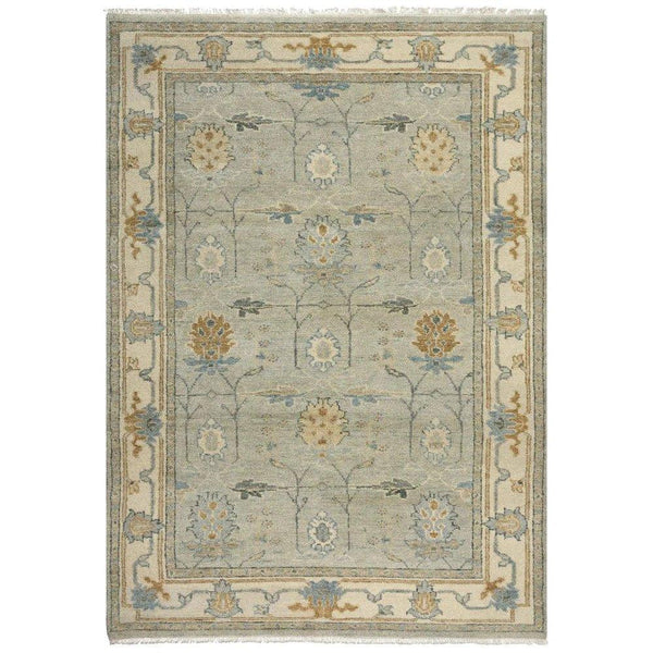 Aero Border Beige Large Area Rugs For Living Room - LOOMLAN - LOOMLAN - Area Rugs