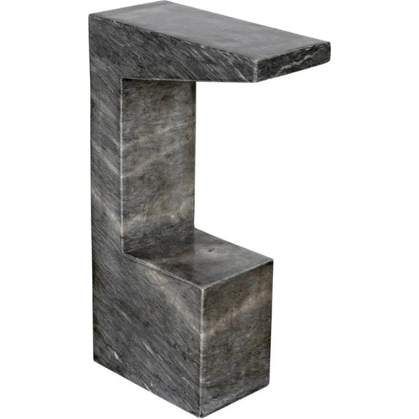 Aero Marble Accent Side Table