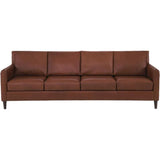 Aero Top Grain 4 Seat Leather Sofa Sofas & Loveseats LOOMLAN By One For Victory