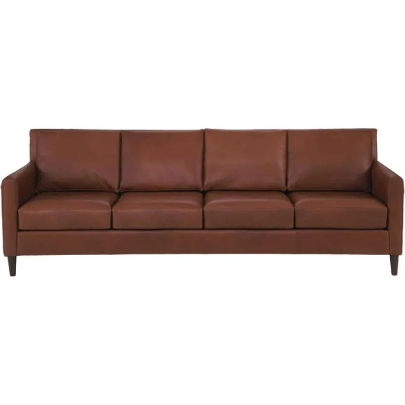 Aero Top Grain 4 Seat Leather Sofa Sofas & Loveseats LOOMLAN By One For Victory