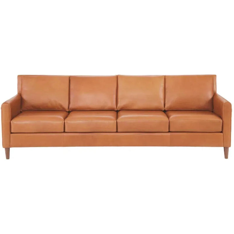 Aero Top Grain 4 Seat Leather Sofa Sofas & Loveseats LOOMLAN By One For Victory