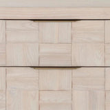 Akava Wood Dresser With Light Wash Finish