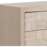 Akava Wood Dresser With Light Wash Finish