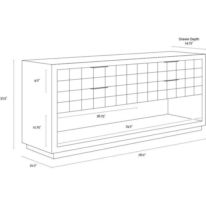 Akava Wood Dresser With Light Wash Finish - LOOMLAN - SUNPAN - Dressers
