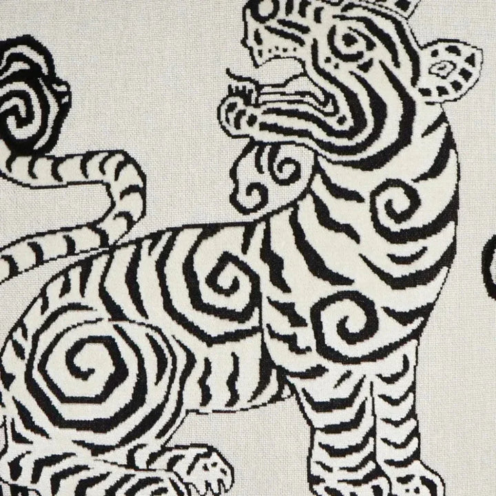 Akbar Tuxedo Novelty Black Large Throw Pillow Insert - LOOMLAN - D.V. Kap - Throw Pillows