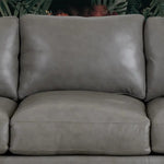 Alabama Leather Sofa Dark Gray Made the USA