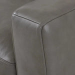 Alabama Leather Sofa Dark Gray Made the USA