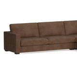 Alabama Reversible L-Shaped Leather Sectional