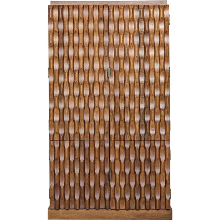 Alameda Wood Dark Walnut Hutch - LOOMLAN - Noir - Etageres