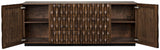 Alameda Wood Large Sideboard-Sideboards-Noir-LOOMLAN