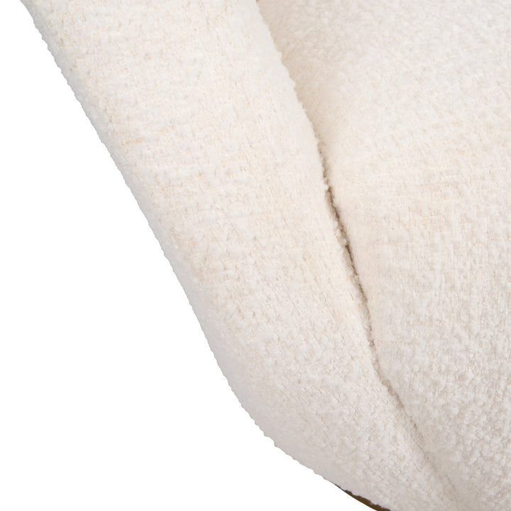 Alba Velvet Swivel Club Chair