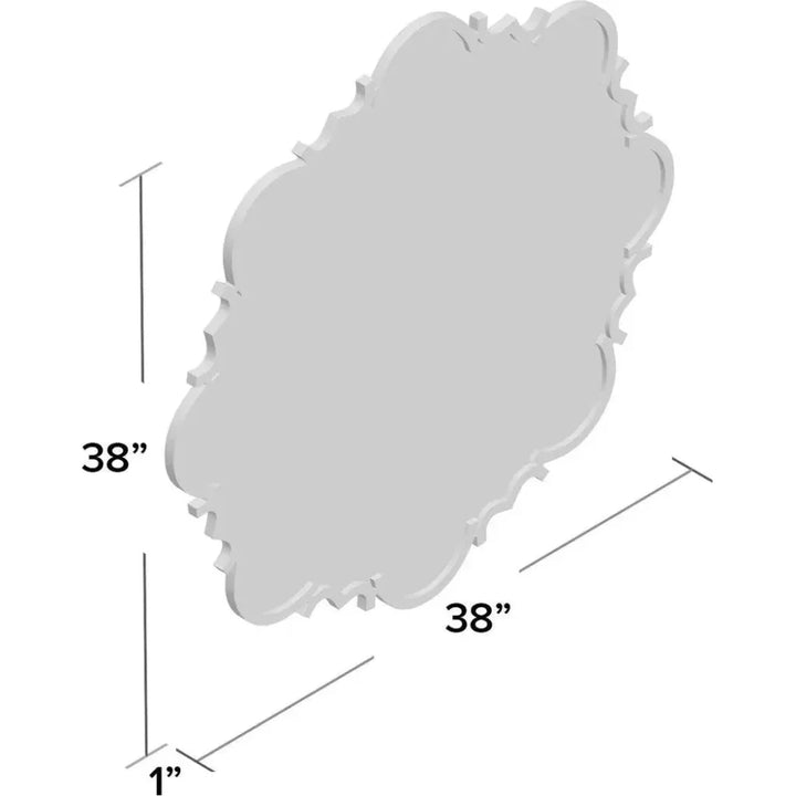 Albans Gold Round Mirror - Brass Wall Mirror - LOOMLAN - Jamie Young - Wall Mirrors
