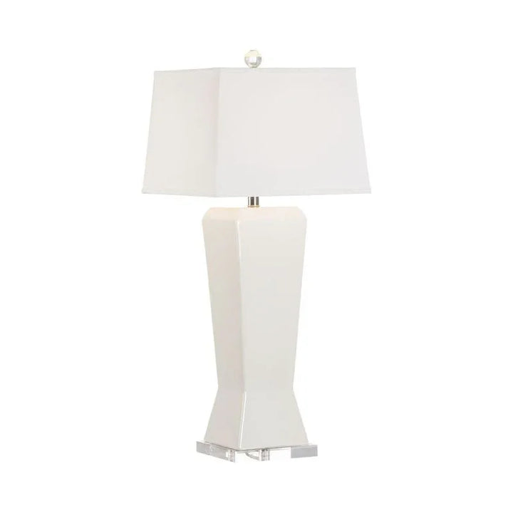 Albion Angular Ceramic Modern Design Table Lamp - LOOMLAN - Chelsea House - Table Lamps