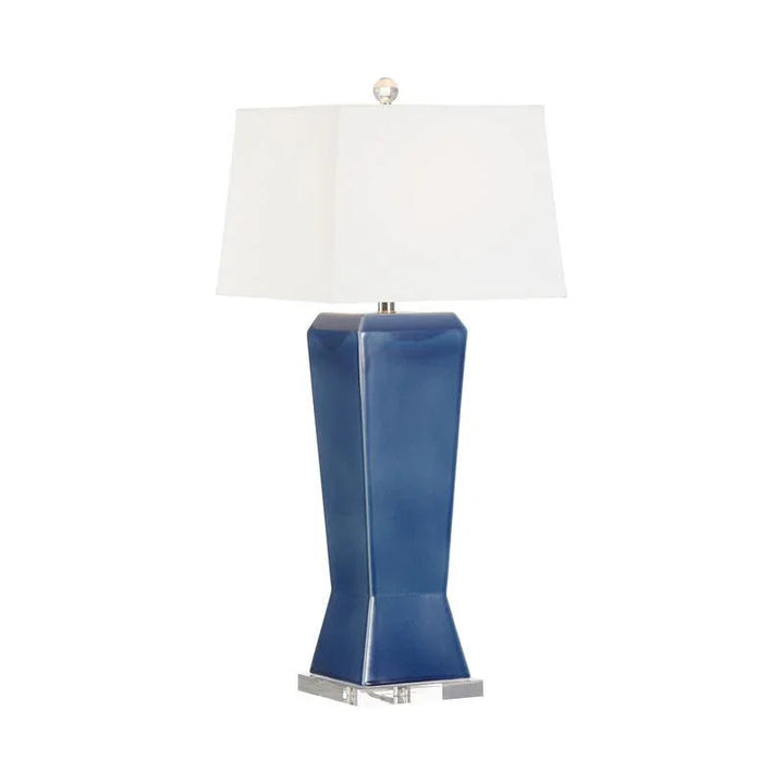 Albion Angular Ceramic Modern Design Table Lamp - LOOMLAN - Chelsea House - Table Lamps