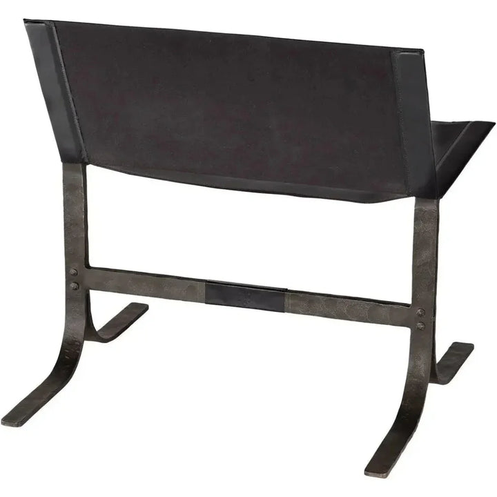 Alessa Leather Accent Sling Chair - LOOMLAN - Jamie Young - Accent Chairs