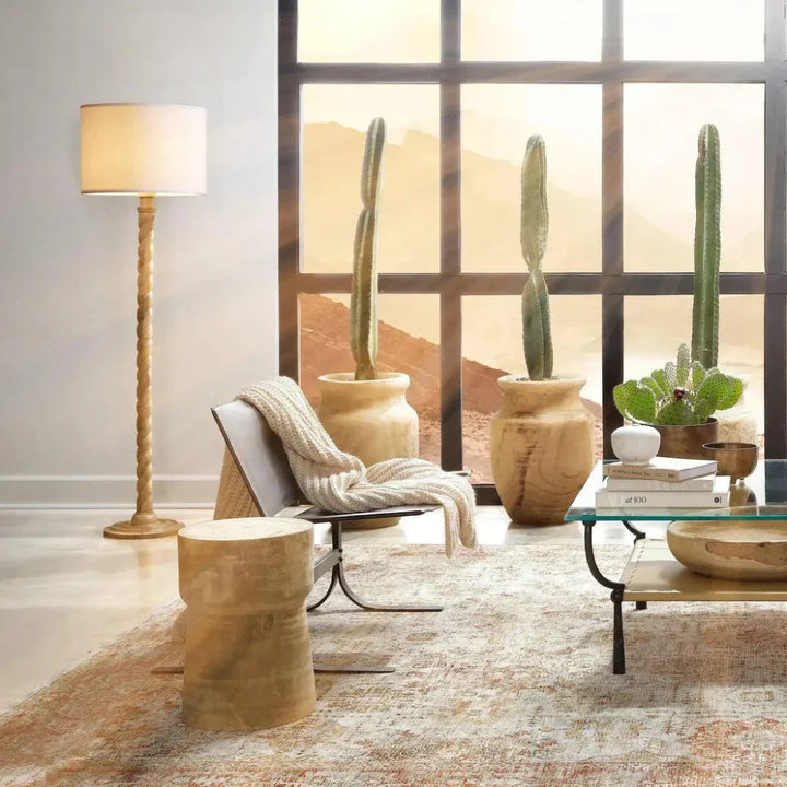 Alessa Leather Accent Sling Chair - LOOMLAN - Jamie Young - Accent Chairs