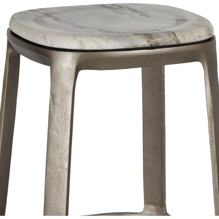 Alfie Marble Top Bar Stool - LOOMLAN - Urbia - Bar Stools