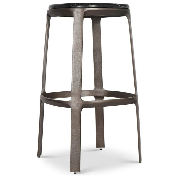 Alfie Marble Top Bar Stool - LOOMLAN - Urbia - Bar Stools