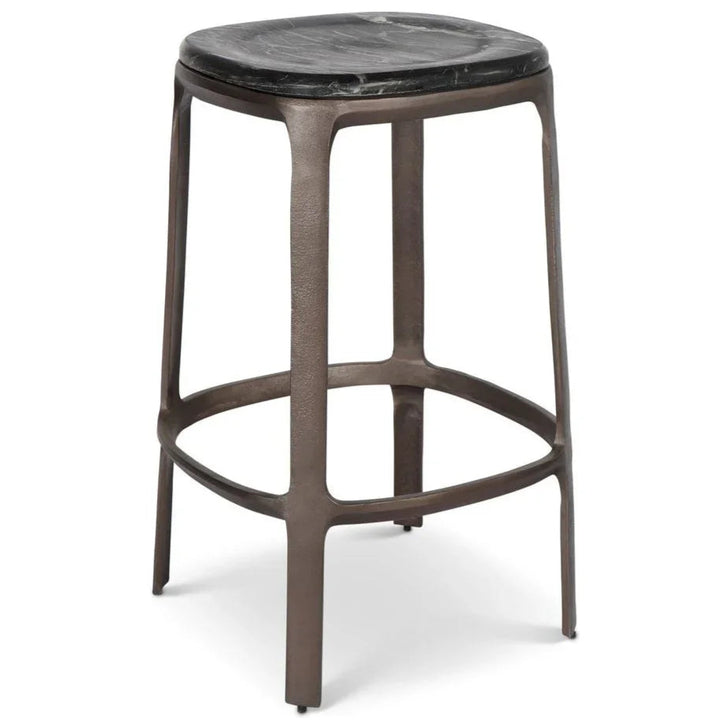 Alfie Marble Top Counter Stool - LOOMLAN - Urbia - Counter Stools