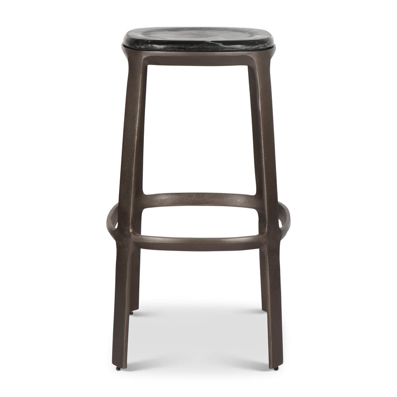 Alfie Marble Top Bar Stool