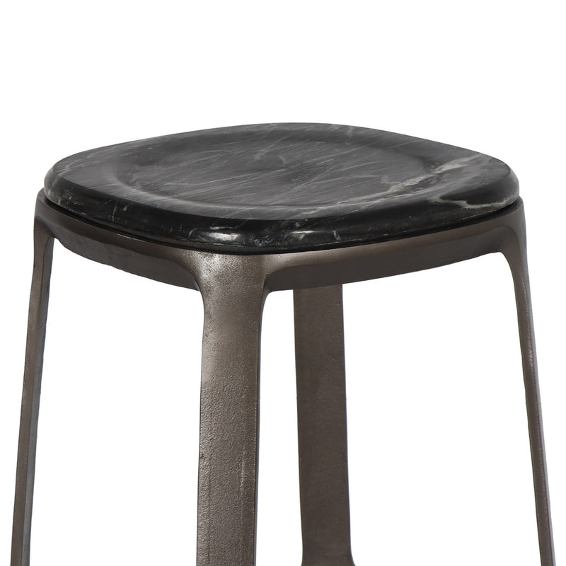 Alfie Marble Top Bar Stool