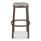 Alfie Marble Top Bar Stool