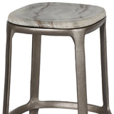 Alfie Marble Top Counter Stool