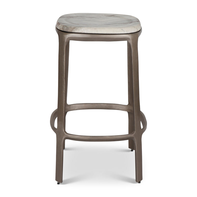 Alfie Marble Top Counter Stool