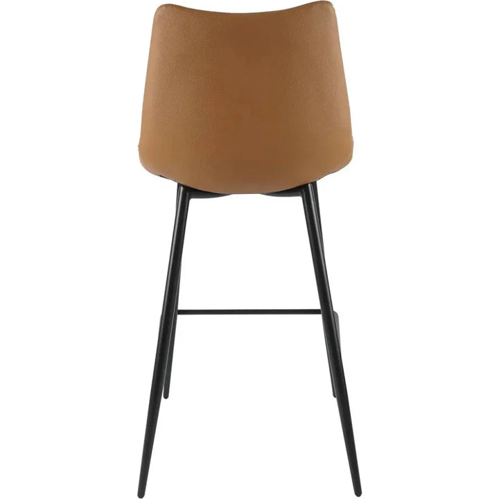 Alibi Vegan Leather Counter Stool 2PC - LOOMLAN - Moe's Home - Counter Stools