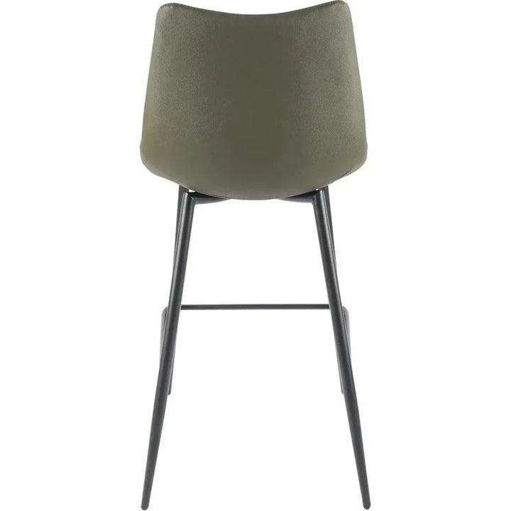 Alibi Vegan Leather Counter Stool 2PC - LOOMLAN - Moe's Home - Counter Stools