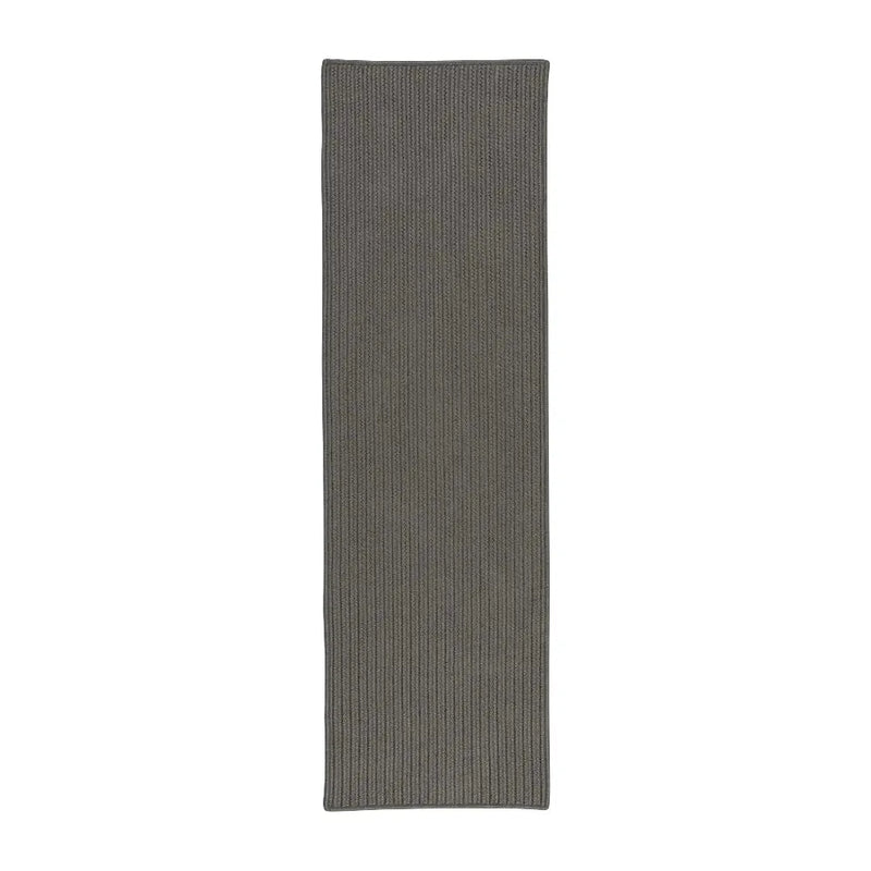 All-Purpose Mudroom Runner Outdoor Rugs-Outdoor Rugs-Colonial Mills-Harbor Grey-2' x 5'-LOOMLAN